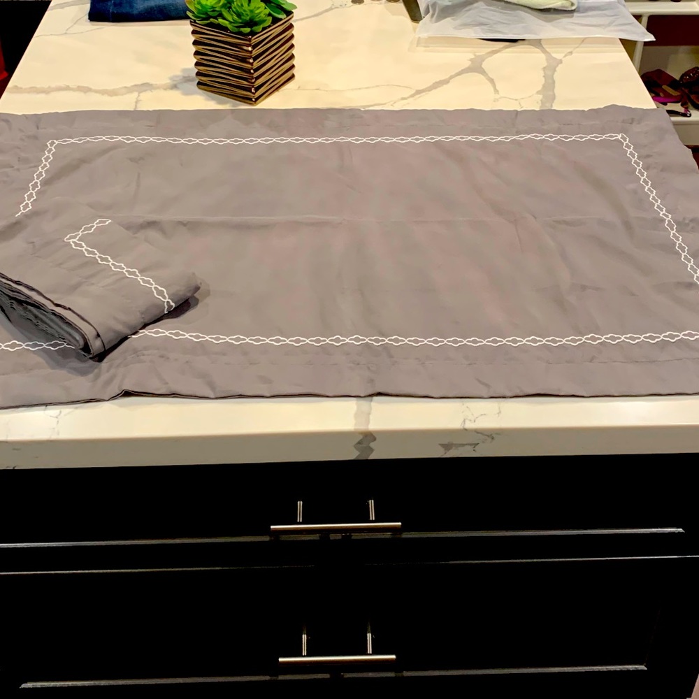 Microfiber King Pillow Shams - Pair - New